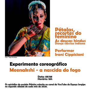 Pétalas, Recortes do Feminino - As deusas hindus - Meenakshi: a nascida do fogo