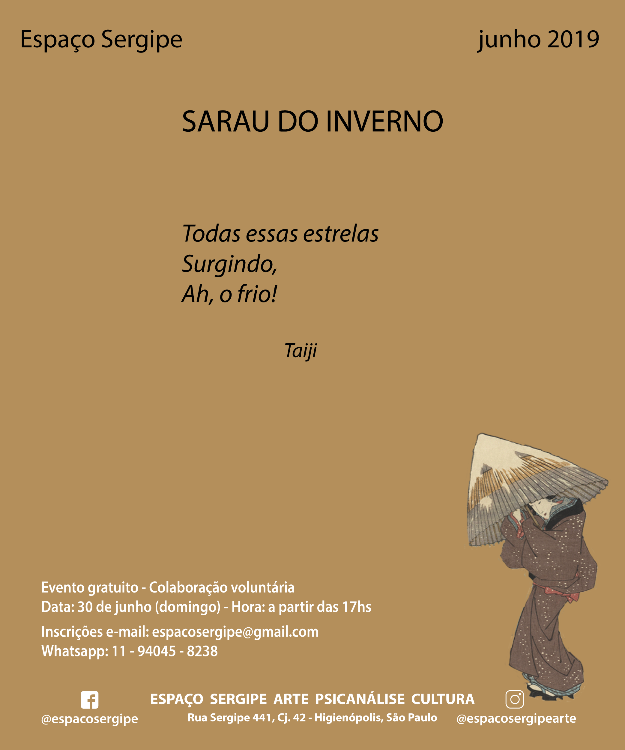 Sarau do Inverno 2019