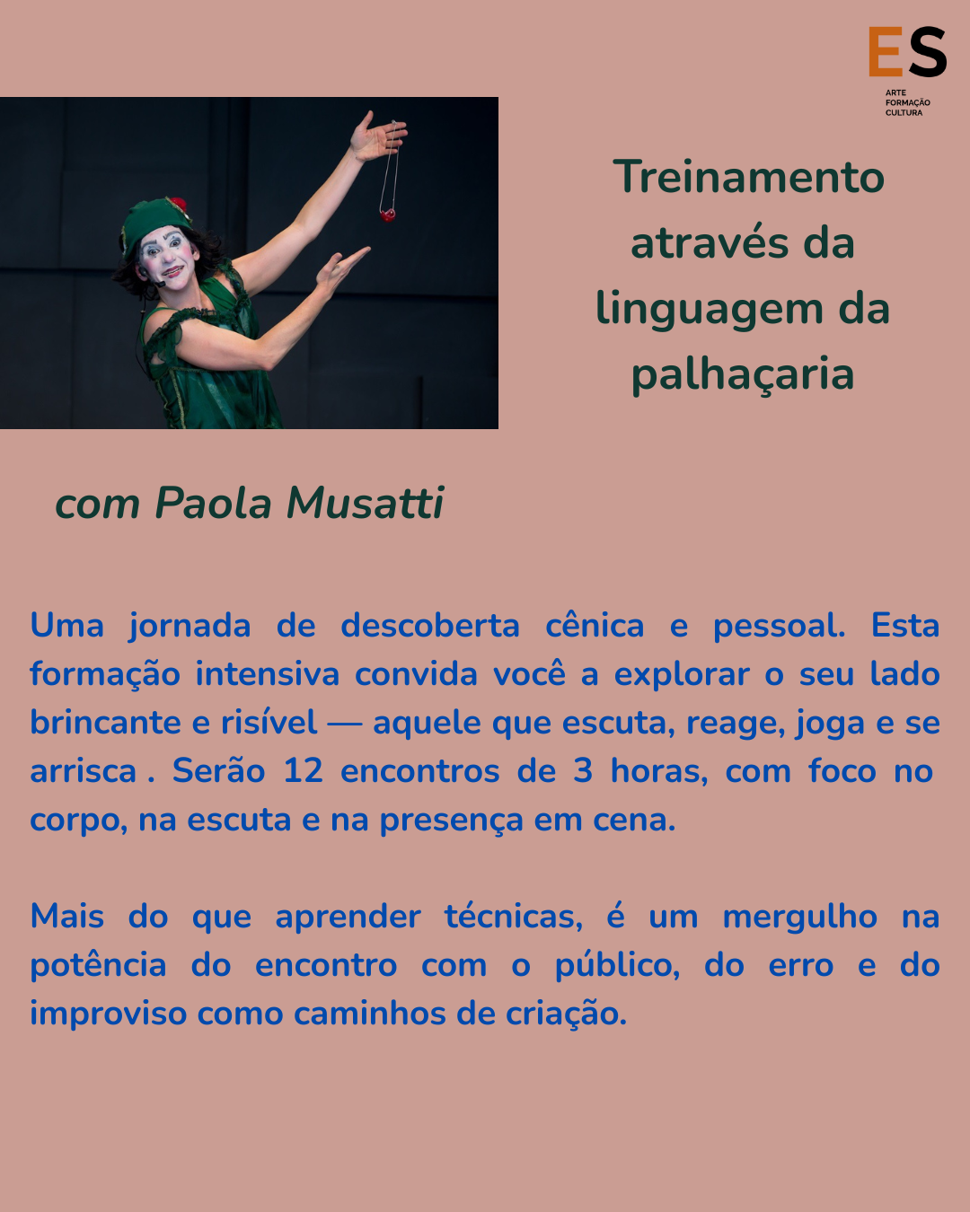 Treinamento Através da Linguagem da Palhaçaria